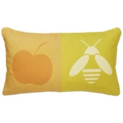 Applebee polštář bederní Žltá/Oranžová 55x30