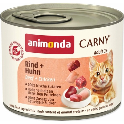 Animonda Carny Adult hovädzie a kura 200 g