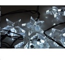 Vianočné osvetlenie Solight Hviezdy 20 LED biela 3m