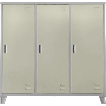 Carmen Метален шкаф Carmen CR-1605-3 JZ - сив / бежов (3580179_92)