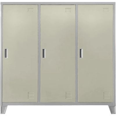 Carmen Метален шкаф Carmen CR-1605-3 JZ - сив / бежов (3580179_92)