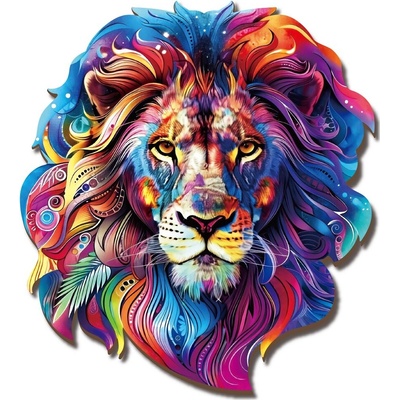 2Kids Toys Drevené puzzle Lev