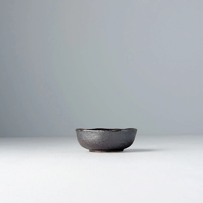 Made In Japan miska na omáčku Mingei černá 50 ml 8 cm