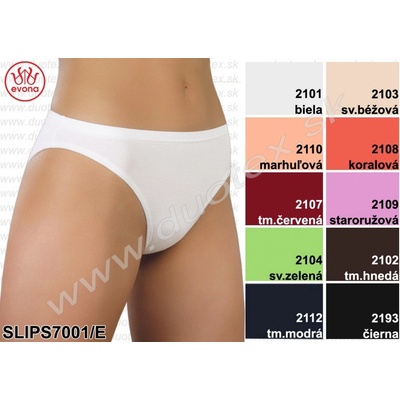Evona Nohavičky Slips 7001/E 2101 biela