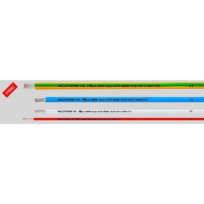 Helu 59530 vysokoteplotný drôt HELUTHERM 145 1 x 1.50 mm² modrá 100 m