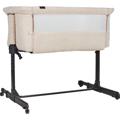 Quax Béžová postýlka Side by Side 95 x 73 cm