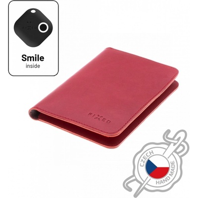 Fixed kožená peňaženka Smile Passport se smart trackerem Smile PRO FIXSM SP2 RD