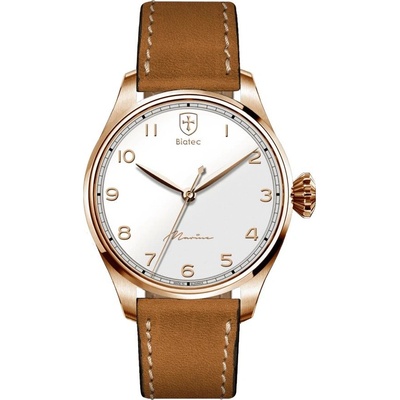 Biatec Marine 02 N Světle hnědý vintage nubuk řemínek