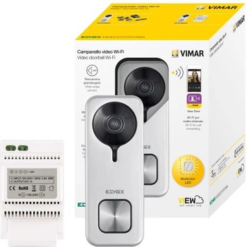 Image 1 of Vimar K40965 Комплект Wi-Fi видео звънец, захранващ блок за DIN шина (K40965)