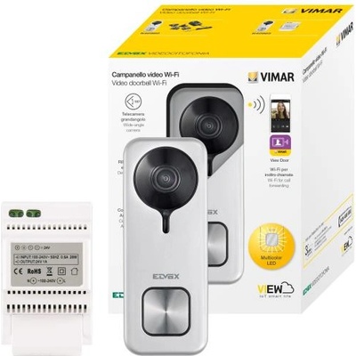 Vimar K40965 Комплект Wi-Fi видео звънец, захранващ блок за DIN шина (K40965)