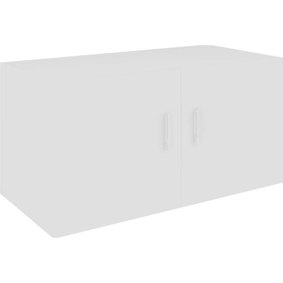 vidaXL Nástenná skrinka biela 80 x 39 x 40 cm Drevo Materiál