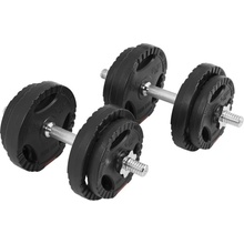Gorilla Sports Súprava jednoručných činiek pogumovaná 20 kg