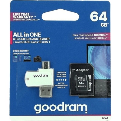 Goodram microSDXC 64 GB UHS-I M1A4-0640R11