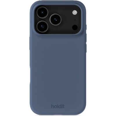 Holdit Гръб Holdit Silicone за iPhone 17 Pro Max - Pacific Blue