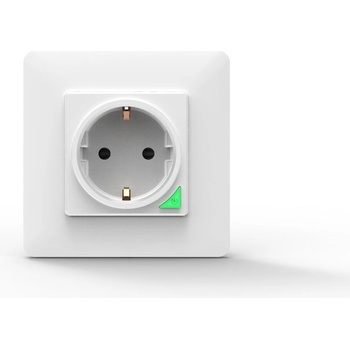 Image 1 of Moes Смарт електрически контакт MOES 16A (Wi-Fi) (MOES-WK-Y-EU-WH-MS-WH)