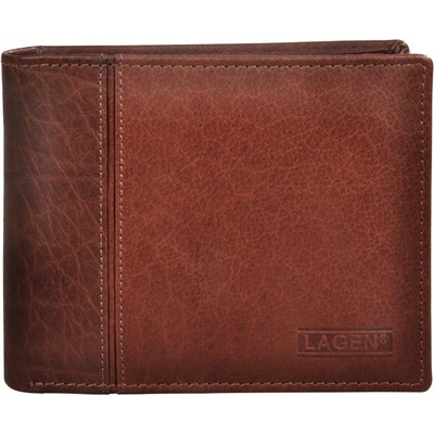 Lagen pánská kožená Brown PW-521-2 hnědá