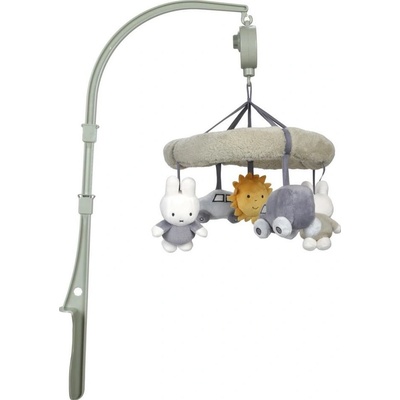 Little dutch Hudební kolotoč Miffy Fluffy Blue – Sleviste.cz