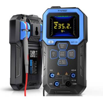 Fnirsi DMT-99 Smart цифров мултиметър 10в1 с цветен дисплей, AC/DC 1000 V, AC/DC 10 A (DMT-99)