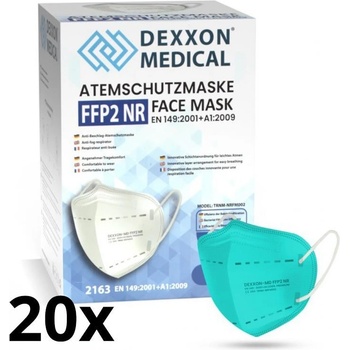 IMobily DEXXON MEDICAL respirátor FFP2 NR Azure 20 ks