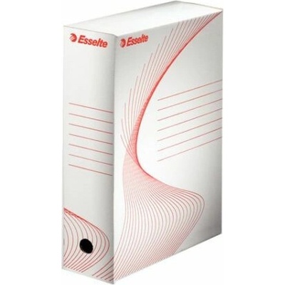 Esselte Archivní box 100 mm bílý/červený