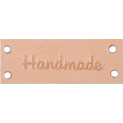 Kožený štítok Handmade – prírodný kožený štítok