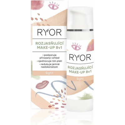 Ryor Decorative Care rozjasňujúcí make-up 8v1 Light 30 ml