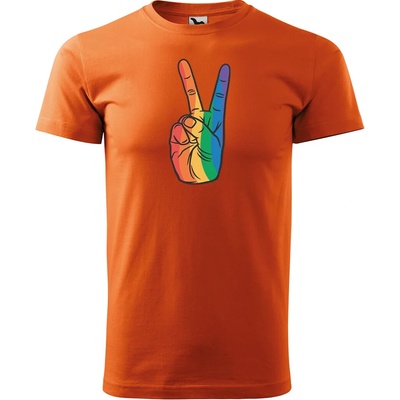 Sablio Love & Peace oranžové – Hledejceny.cz