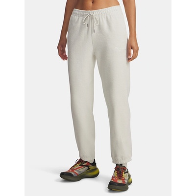 Under Armour Icon Terry Varsity Jogger-WHT Bílá