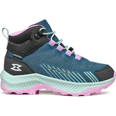 Детски туристически обувки Garmont Kid's 9.81 Pulse Mid WP Walking boots - Corsair Blue / Lavender Rose - размер 38 (EU) (702-3275-0223)