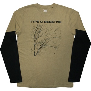 Type O Negative Tree (Back Print Layered) Black & Green XL Риза (TONLLST18MGRB04)