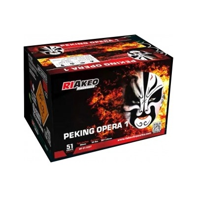 kompaktní ohňostroj Peking Opera 1 51 ran 30 mm