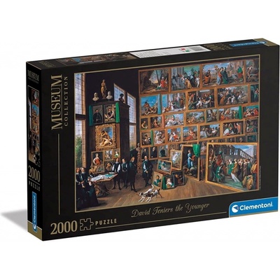 CLEMENTONI Museum Collection: Arcivévoda Leopold Wilhelm v jeho malířské galerii v Bruselu 2000 dílků
