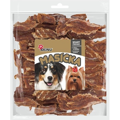 Akinu Hovězí stripsy pro psy 300 g