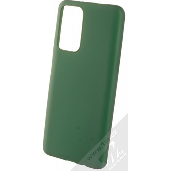 Pouzdro 1Mcz Matt TPU ochranné silikonové Xiaomi Redmi Note 11 5G China version, Redmi Note 11S 5G, Redmi Note 11T 5G, Poco M4 Pro 5G tmavě zelené