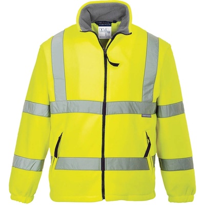 Portwest EC70 Eco Hi Vis reflexná flísová bunda žltá