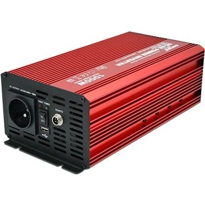 Carspa P1000 24V/230V 1000W čistá sinusovka USB