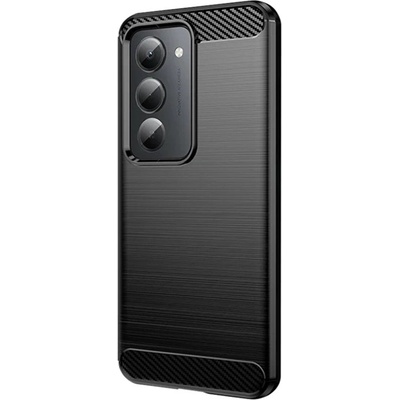 Gigapack Redmi 15 4G GIGAPACK Силиконов протектор за телефон, удароустойчив, карбонов модел, ЧЕРЕН GP-174589 (GP-174589)