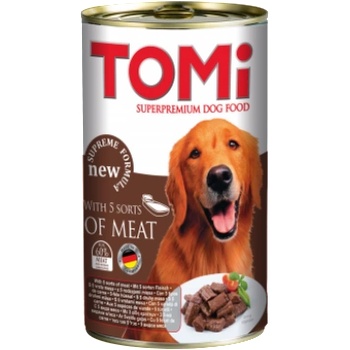 TOMI Superpremium Dog - 5 вида месо - 0.4кг