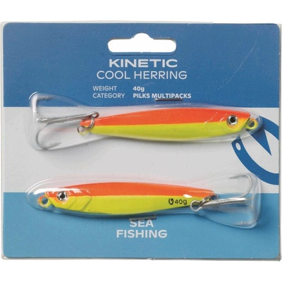 Kinetic pilker Cool Herring Orange/Yellow 2ks 60 g