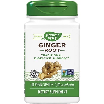 Image 1 of Nature's Way Ginger Root 550 mg [100 капсули]