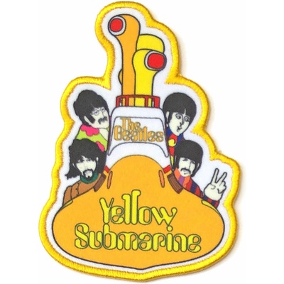 Nažehlovačka The Beatles - Yellow Submarine All Aboard