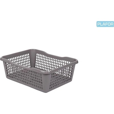 PLAFOR Košík 35,9x26,9x13cm šedý