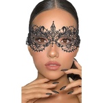 Sunspice Маска за лице с бродерия "face lace black" Полиестер