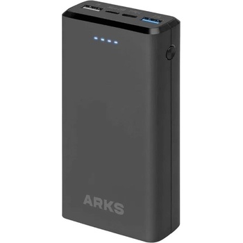 SBS Arks Power Bank 20000 mAh 10W - преносима външна батерия с USB-C порт, и 2xUSB-A изхода (черен)