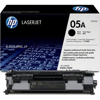 HP Оригинална тонер касета HP CE505A, LJ P2035/2055, 2300 страници/5%, Black (3020101665)
