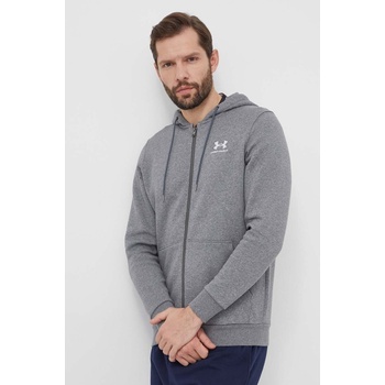 Under Armour Суичър Under Armour в сиво с качулка с изчистен дизайн (1373881)