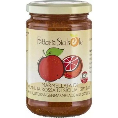 Fattoria Sicilsole Marmeláda z červených pomerančů 370 g BIO VEGAN
