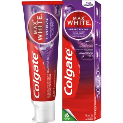 Colgate Max White Purple Reveal bieliaca 75 ml