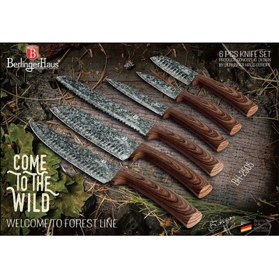 Berlingerhaus Sada nožů s nepřilnavým povrchem 6 ks Forest Line BH 2505