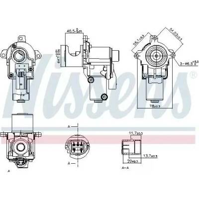 NISSENS AGR ventil NIS 98217